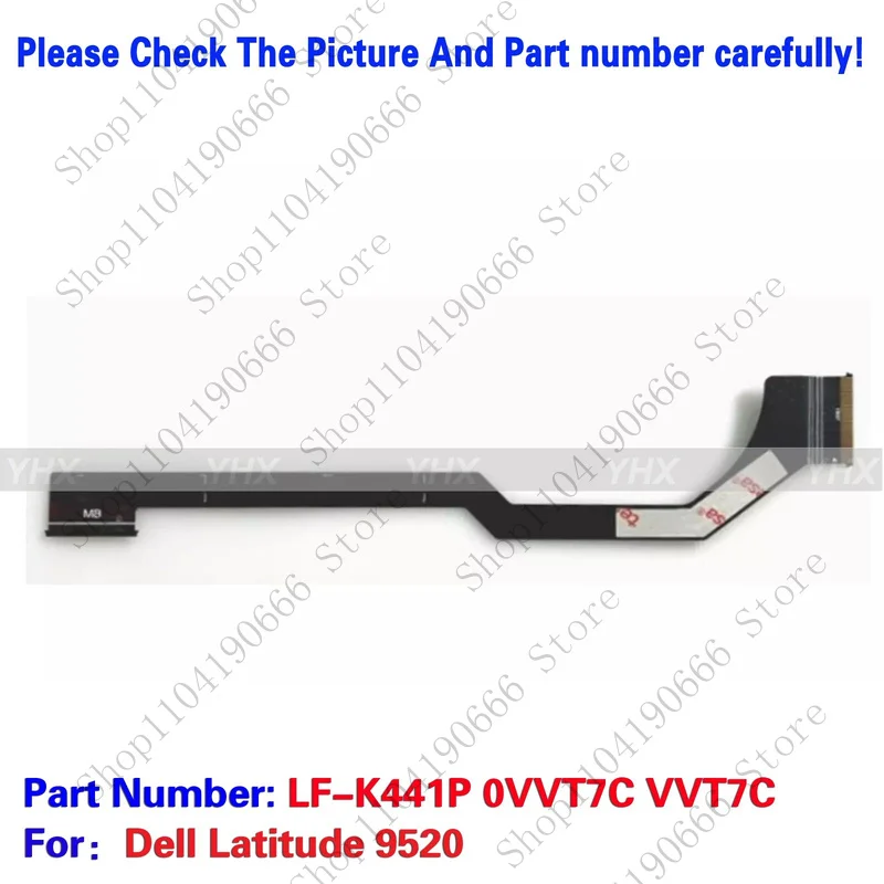 

GYX New For Dell Latitude 9520 Small IO Board Cable Wire Line LF-K441P 0VVT7C VVT7C.