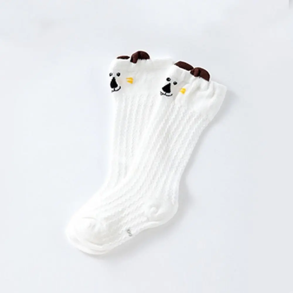 Casual Cotton Summer Socks Ventilate Skin Friendly Mosquito Proof Socks Baby Long Socks