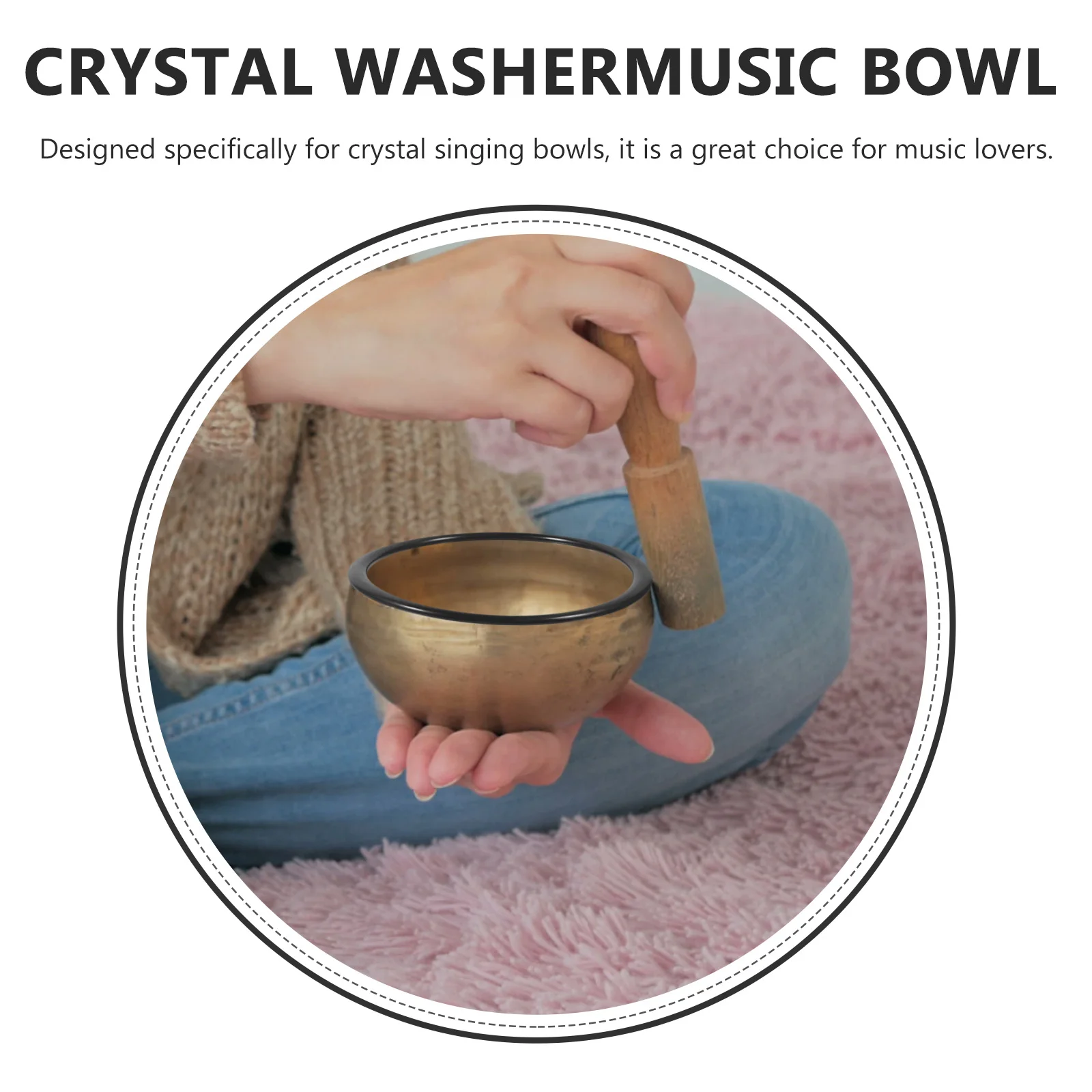 

5 PCS Music Bowl Washer Ring Tibetan Bowls Cushion Protective Mat for High Quality Sing Accessory Rubber Gasket Sound