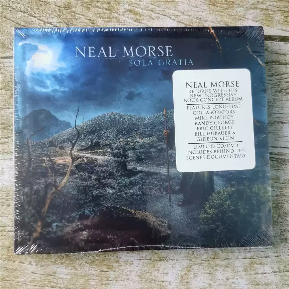 

Classic Progressive Rock Album Neal Morse Music CD+DVD Sola Gratia Music Record Cosplay Walkman Car Soundtracks Box Gifts