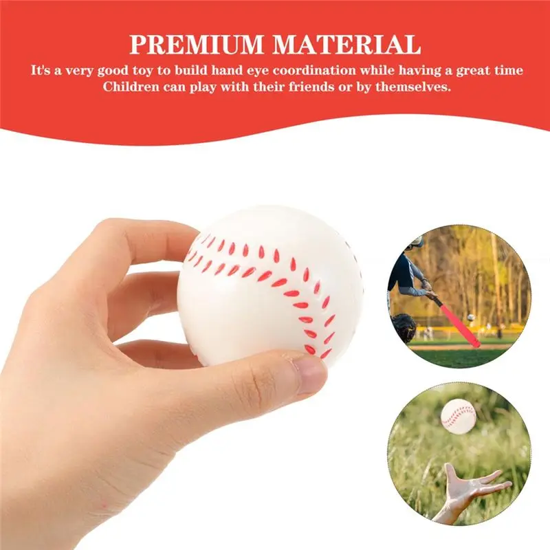 B48B-Kids Baseball Bat And Ball Set Plastic Baseball Game Sport Playing Baseball Playing Set Sports For Outdoor Backyard Durable
