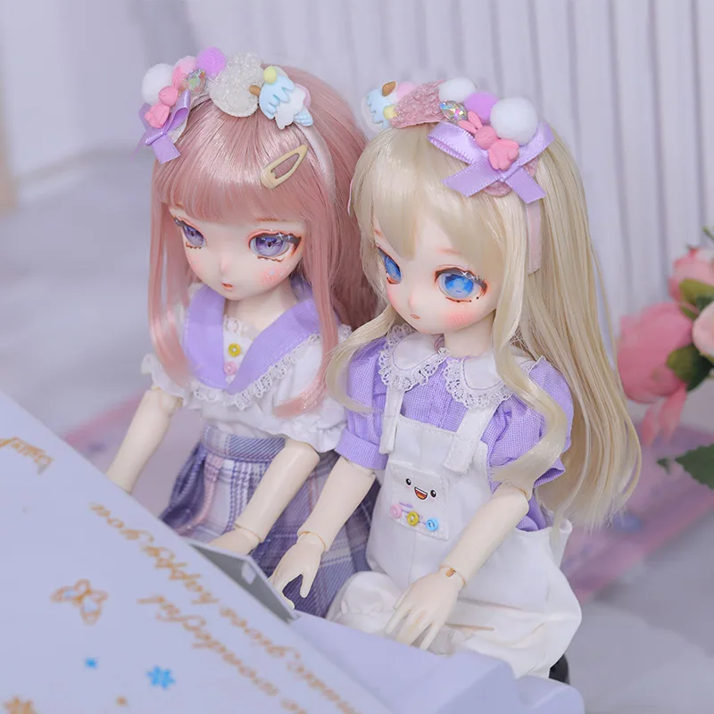 Fantasy Angel 1/6 BJD Doll Tia And QQ MSD Resin Toys for Kids Baby Deer Doll Animal Anime Toy DIY