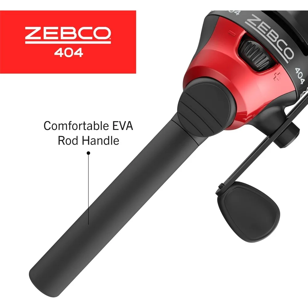 مجموعة صنارة صيد سبينكاست مكونة من 6 أقدام مع بكرة مقاس 40، واسترداد اليد اليمنى، وخط مسبق التخزين المؤقت