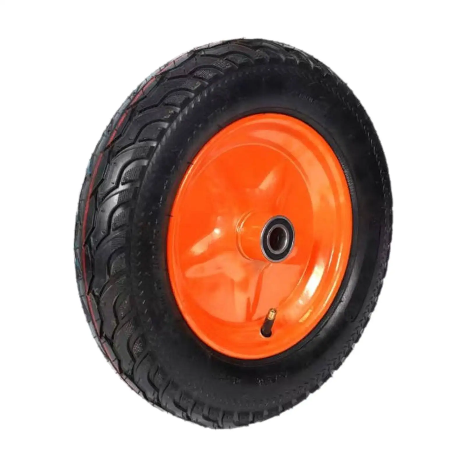 

Промышленные колеса для тележек, сверхпрочные, износостойкие, оранжевые, резиновые, для торговых тележек