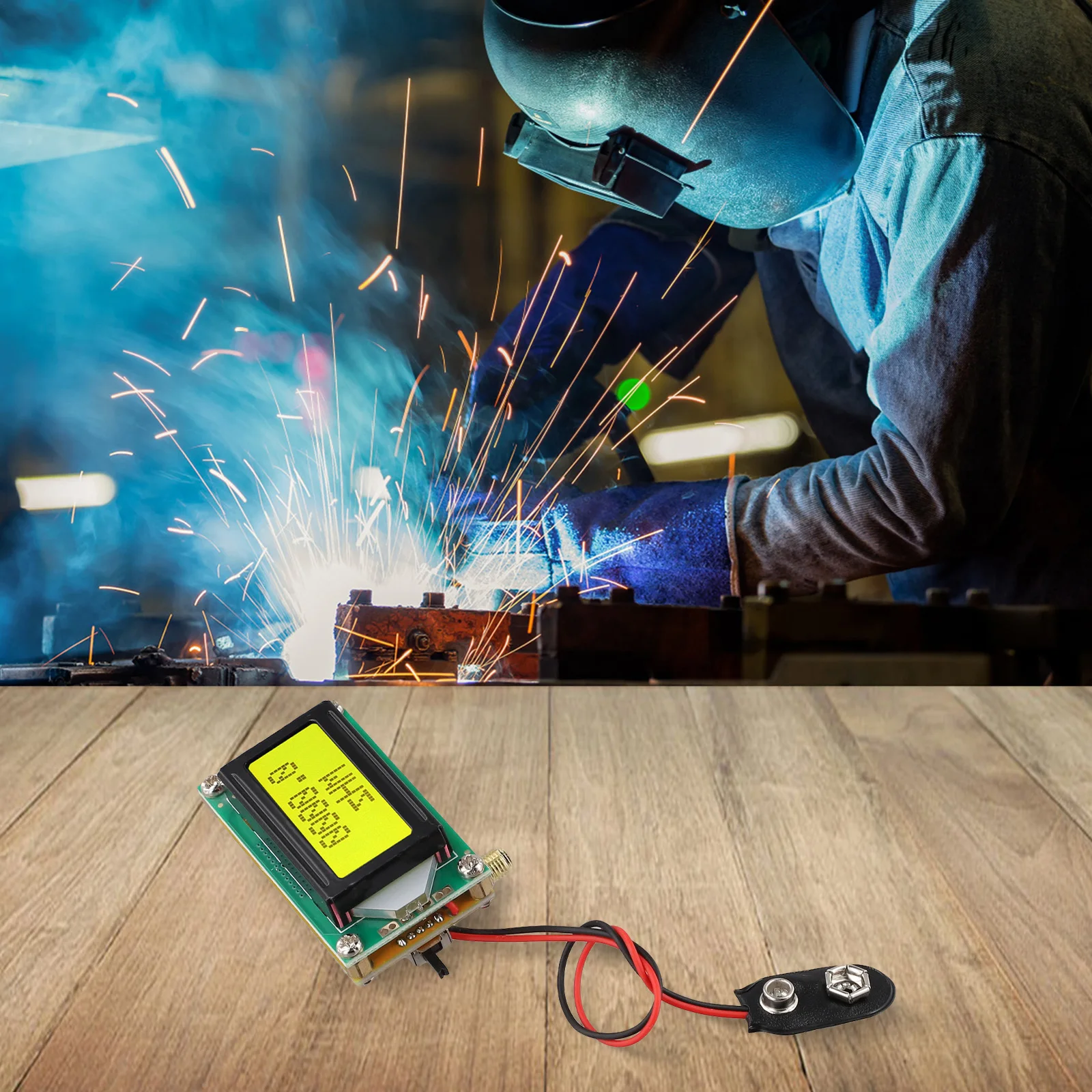 High Accuracy 1-500MHz RF For For Frequency Counter Meter With 0802 LCD Display For Ham Radio Amateur Tester Module