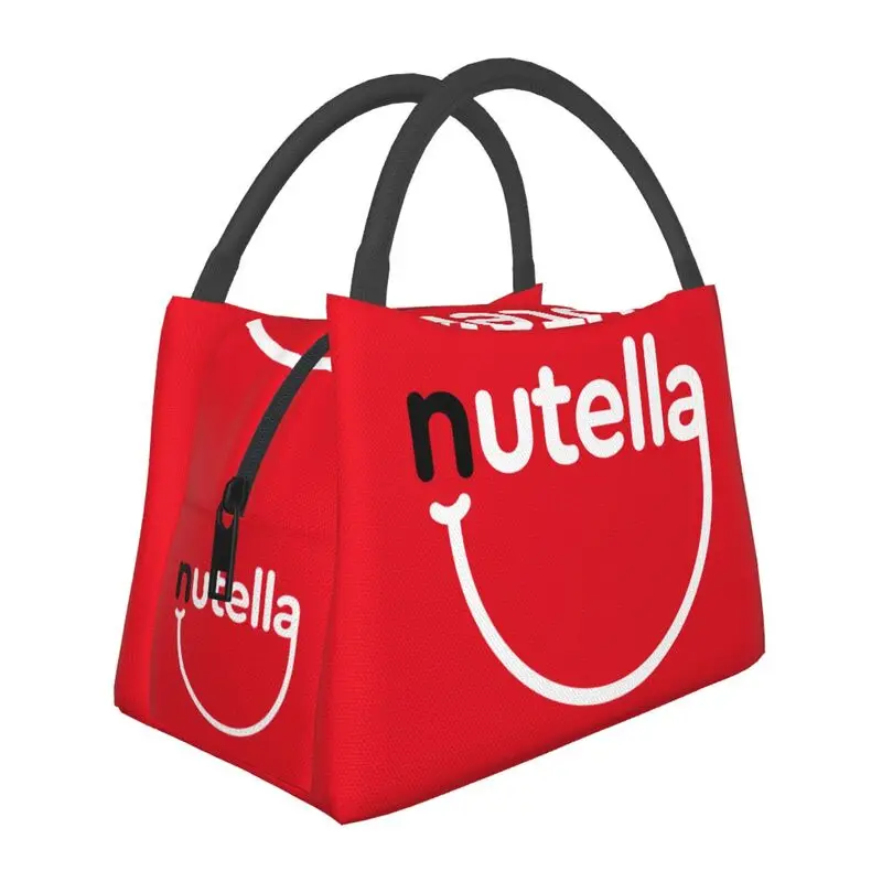 

Италия Nutellas Изолированная сумка для обеда для женщин Портативный термохолодильник Сумка для обеда Пляж Кемпинг Путешествия