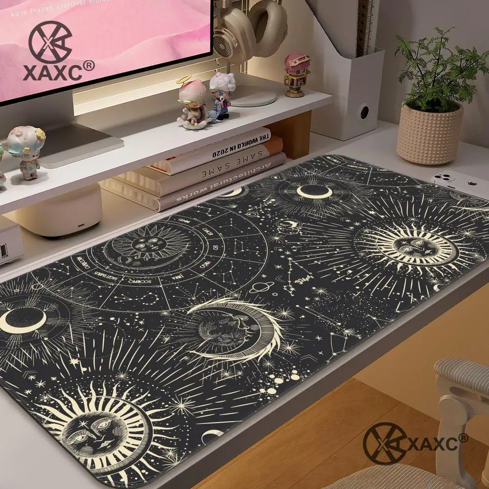 

Witches Moon Tarot XAXC Mouse Pad large keyboard mouse desk pad non-slip rubber gaming mouse pad laptop mouse carpet