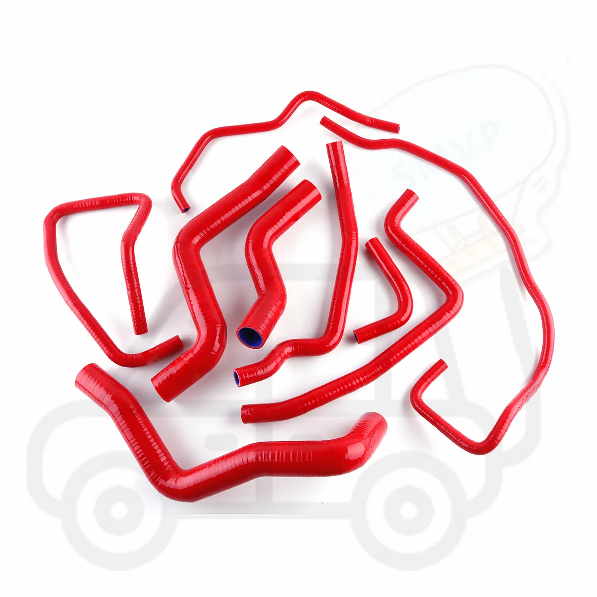 For 2003-2011 Mazda RX-8 RX8 1.3L SE3P 13B-MSP R2 2004 2005 2006 2007 2008 2009 Silicone Heater Hoses Kit 9PCS 3PLY 11 Colors