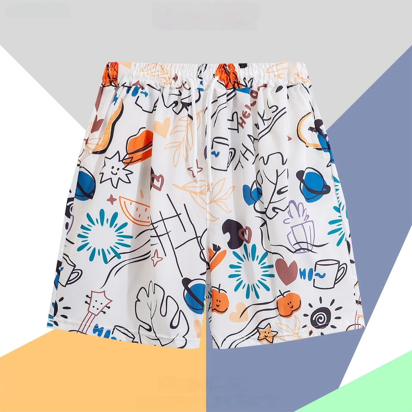 

Летние пляжные шорты для мужчин: повседневные, быстросохнущие, для отдыха на природе, путешествий в Санье, серфинга, в стиле кэжуал