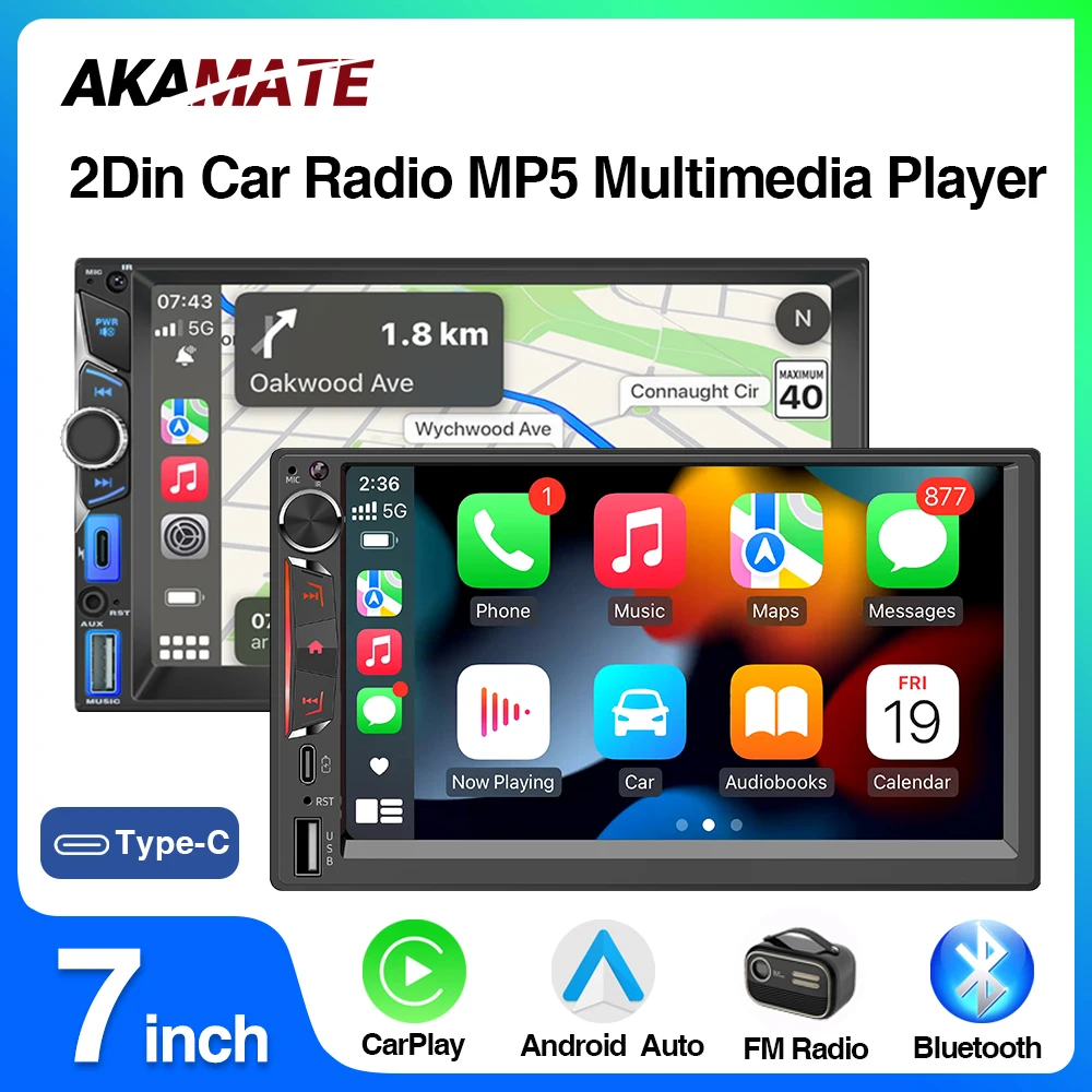 7Inch Car Radio Mul…