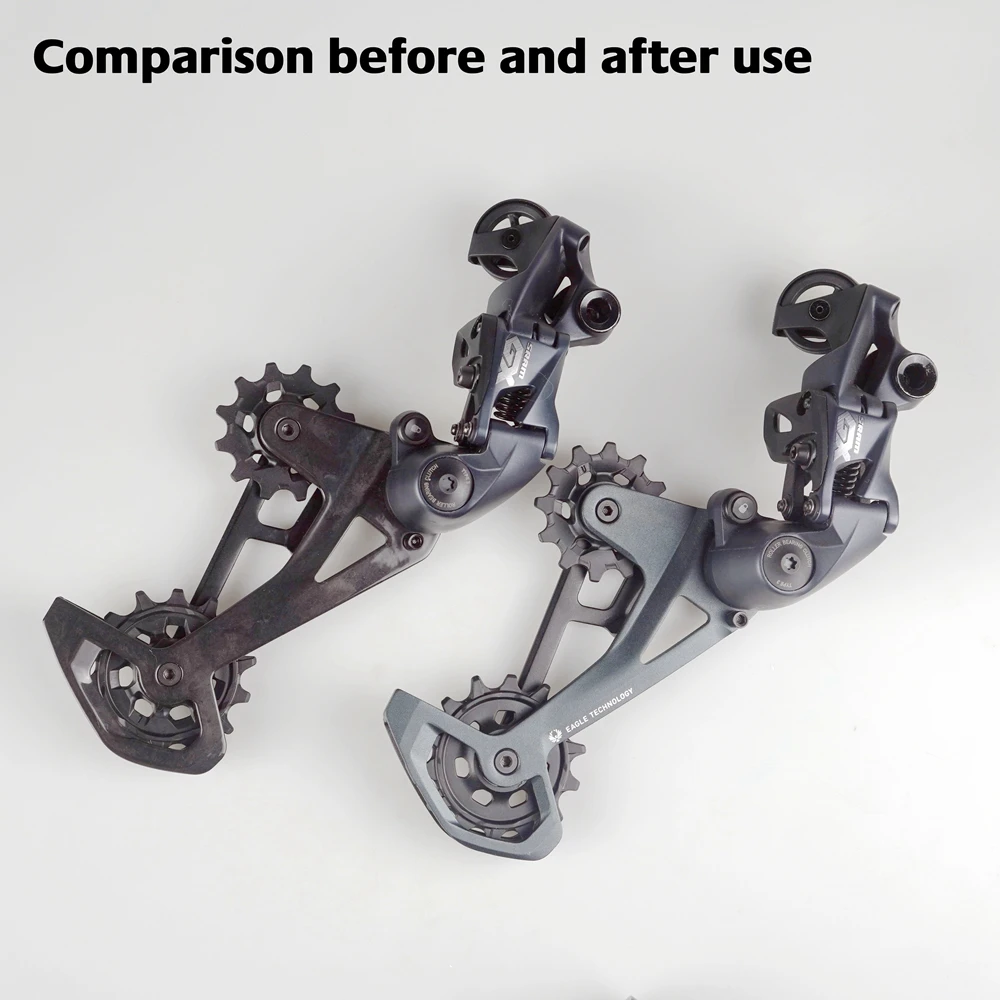 ZRACE GX EAGLE Carbon Fiber Modified Parts, Carbon Fiber Rear Derailleur Cage, Adjustable Carbon Fiber Shifter Lever