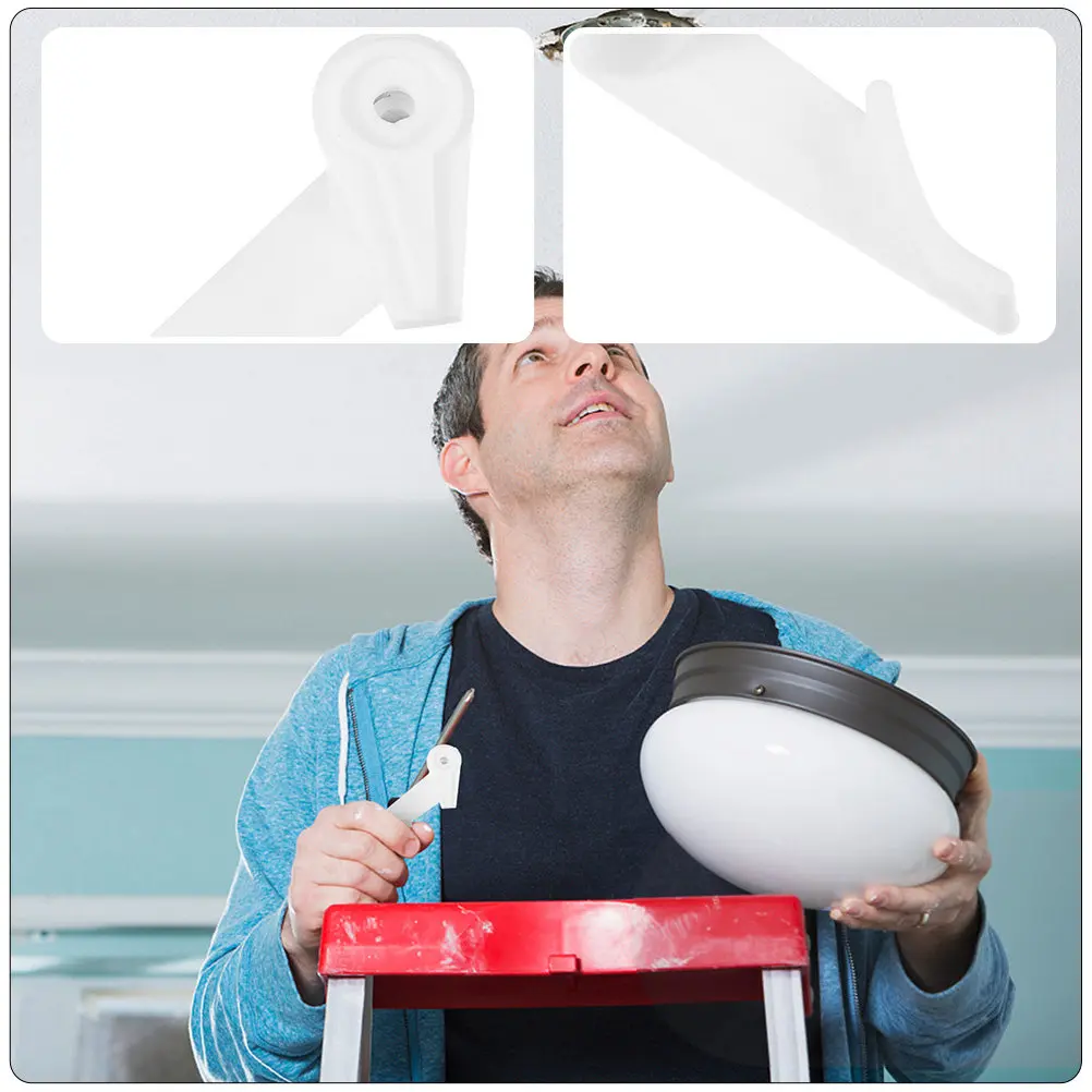 

60 шт. пластиковых крепежных фиксаторов для потолочных светильников, сверхпрочные зажимы для плафонов, аксессуары для надежной установки