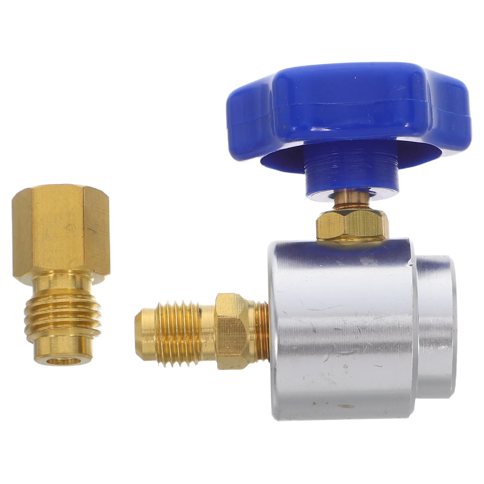 

Self Sealing 134A Can Tap Valve Refrigerant Dispenser Tank Adapter Refill Valve Ac Refrigerant Charging Tube Tool