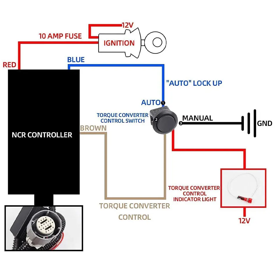 NCR80E NCR80 Wiring Harness4L80E Stand Alone Controller Replacement Full Manual Shift Conversion Car Accessories NCR80E-T