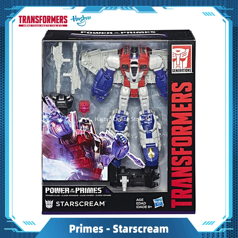 

Hasbro Transformers: Generations Power of The Primes Voyager Class Starscream Action Figure Toys for Birthday Gift E1137