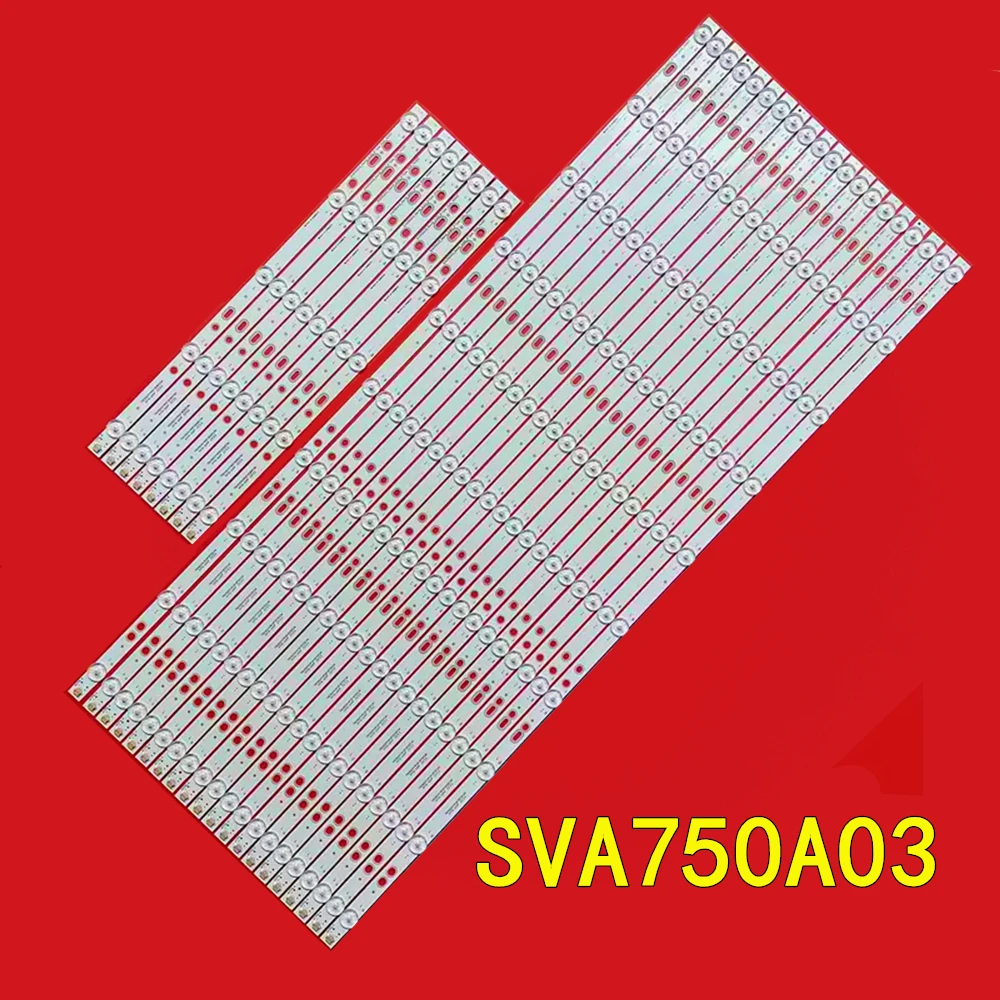 

LED TV Backlight Strip for XBR-75X850C XBR-75X850E KD-75X8505C KD-75X850C KD-75X850E KD-75X8500C SVA750A03_REV04_10LED 5LED