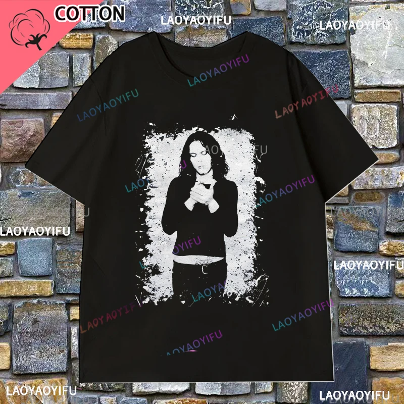 له روك باند تي شيرت الصيف فيل فالو المغني Heartagram Razorblade تي شيرت 2024 القطن تي شيرت للرجال قصيرة الأكمام تيز #3