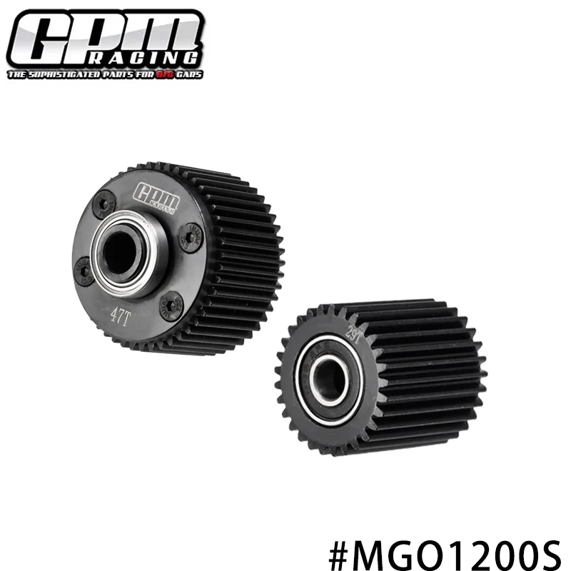 

GPM Carbon Steel Diff Case & Idler Gear For 1/10 Gorgon Mega Vorteks Fury ARRMA