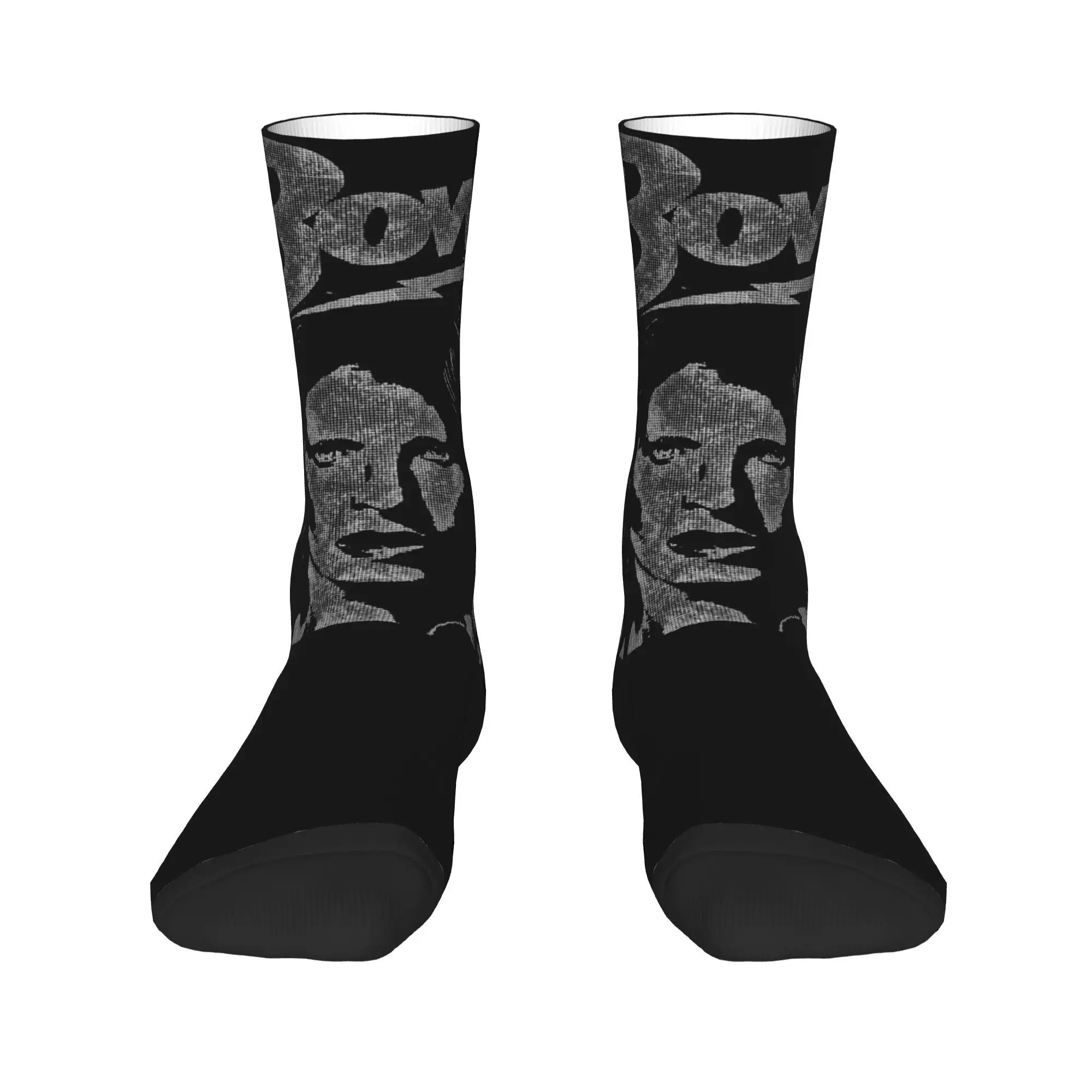 Davids Star Bowied Singer Socks Accessories For Men Women  Print Socks Soft Birthday Present