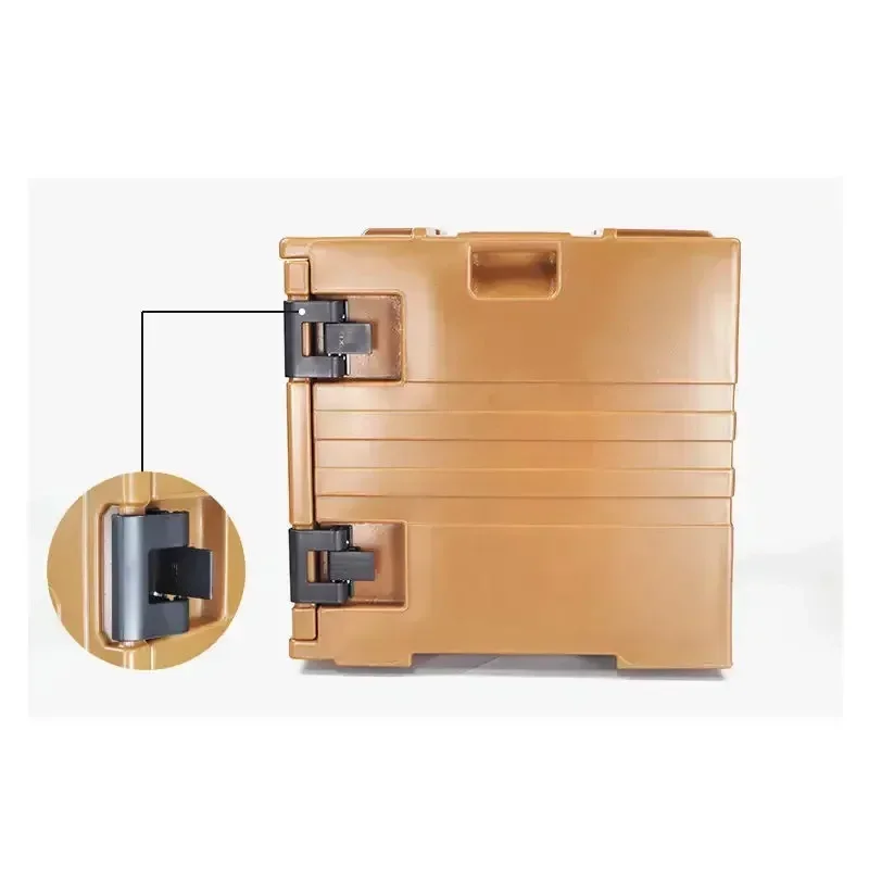 

Top Quality Food Catering Business Delivery Food Warming 304 Pan Heating Incubator Insulation Food Storage Box Container