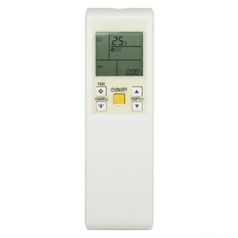 M5TD Air Conditioner Remote Control Replacement for ARC452A10 ARC452A11 ARC452A12 ARC452A13 Simple Installation Milky White