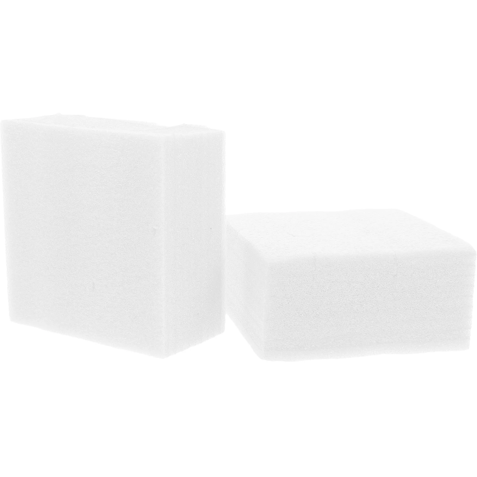 

2pcs Red Square Foam Blocks Base for Flower Arrangement Craft Durable Artificial Flowers Decor