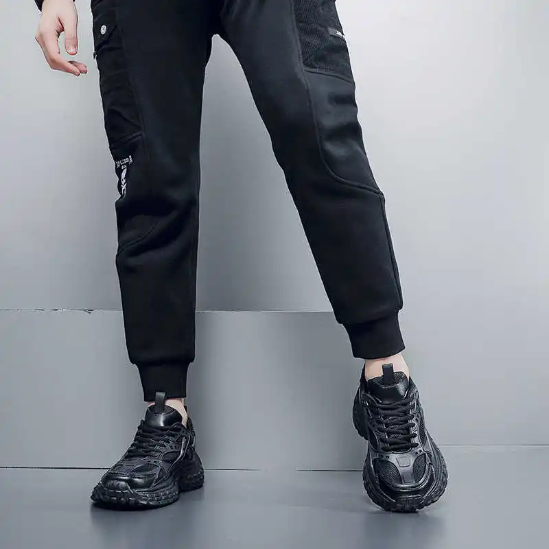 High Sole Big Sole College Student Casual Men's Loafer Shoes Men's Sneakers Shoes Original Sports Character New Order