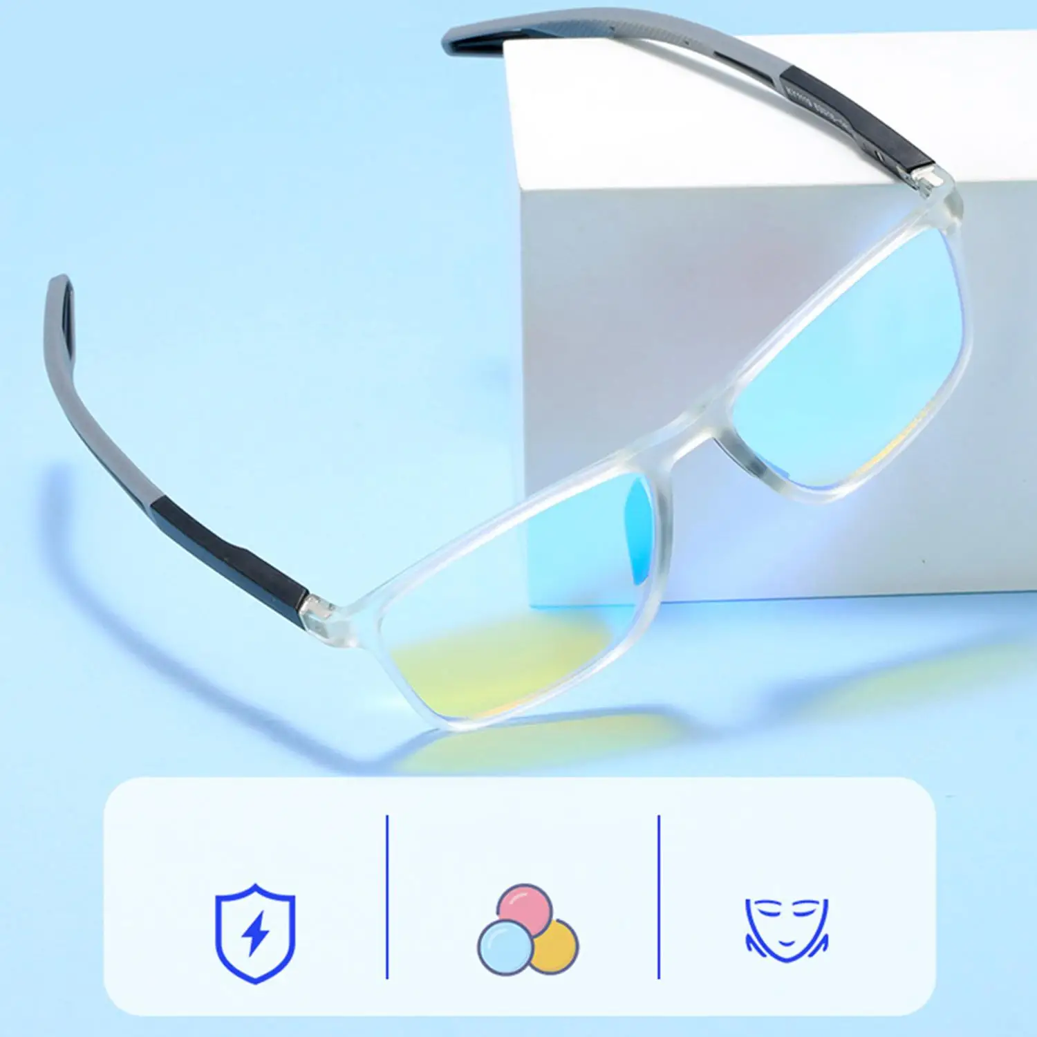 Kacamata Korektif Buta Warna Kacamata Pengemudi Kacamata Lemah Buta Kacamata Olahraga Anti Selip Kacamata Buta Warna Merah Hijau