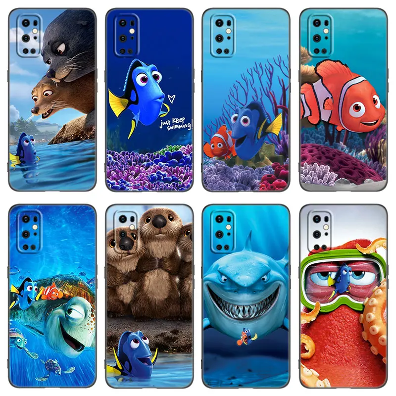 Finding Nemo Dory Phone Case For OnePlus 9 10 ACE 2V Pro 9RT 10T 10R 11R Nord CE 2 3 Lite N10 N20 N30 5G Black Silicone Cover