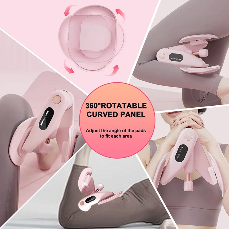 مدرب أرضية الحوض من Thigh Master مقاوم قابل للتعديل مع جهاز تمارين كيجل المضاد لمدرب العضلات للنساء في صالة الألعاب الرياضية المنزلية #5