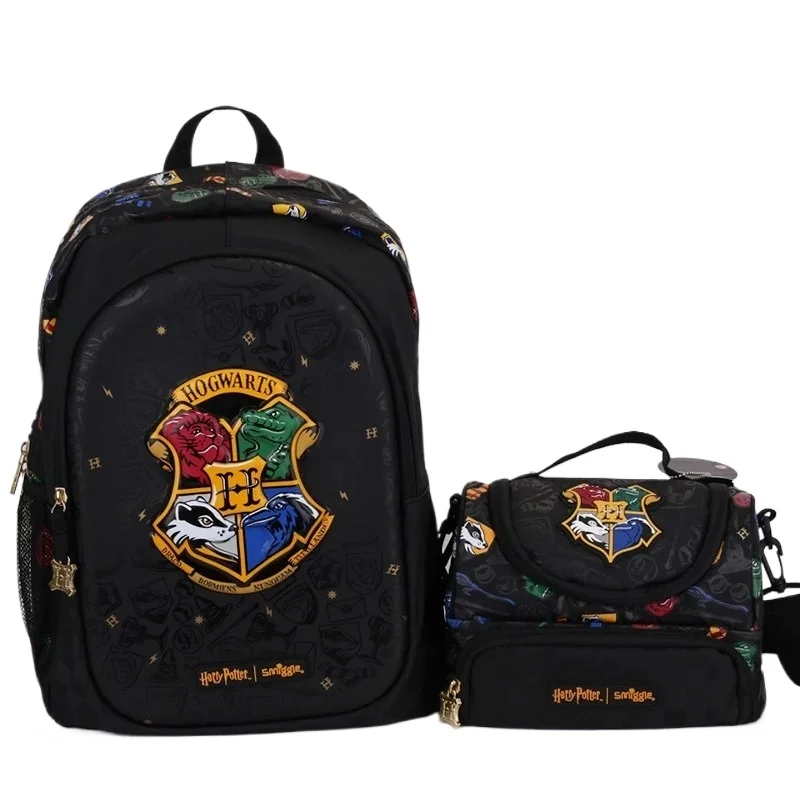 

Genuine Smiggle Magic Backpack Study Stationery Student Large Capacity School Bag Lunch Bag Stationery Box