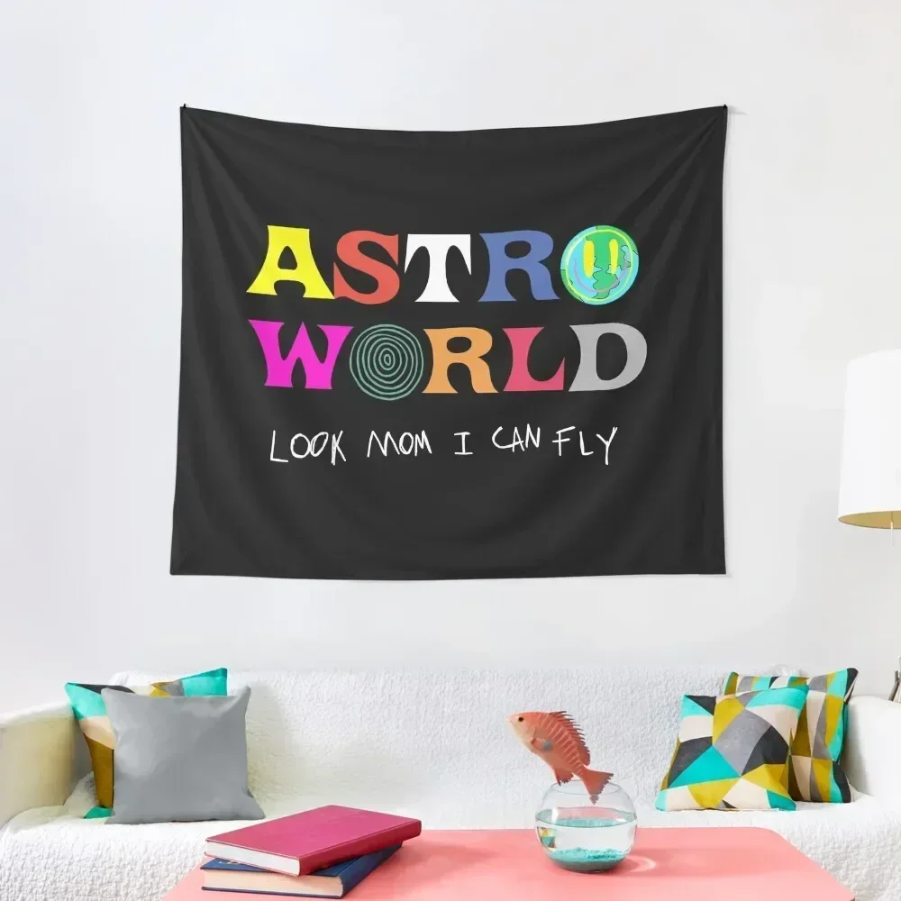 ASTROWORLD look mum I can fly Tapestry Outdoor Decoration Custom Tapestry