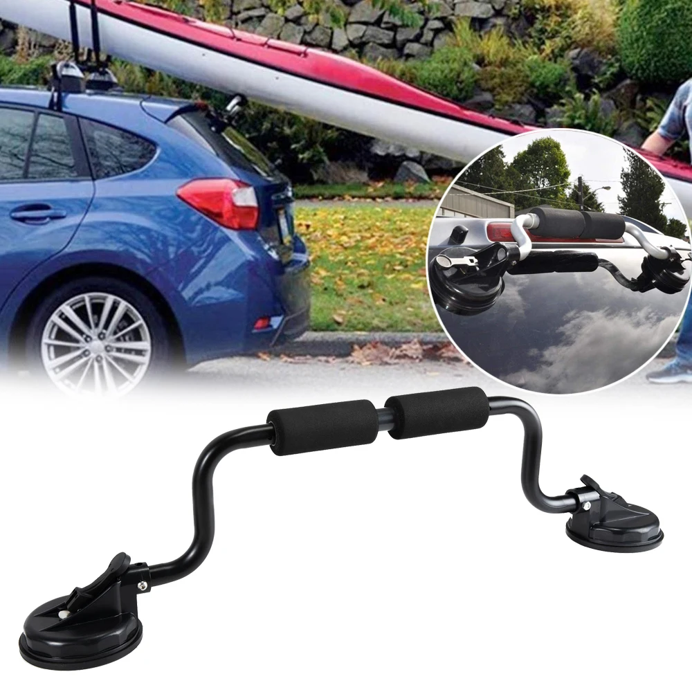 

Car Roof Kayak Carrier Suction Cup Ski Paddleboard Snowboard Roller Surfboard Boat Pusher Mounting