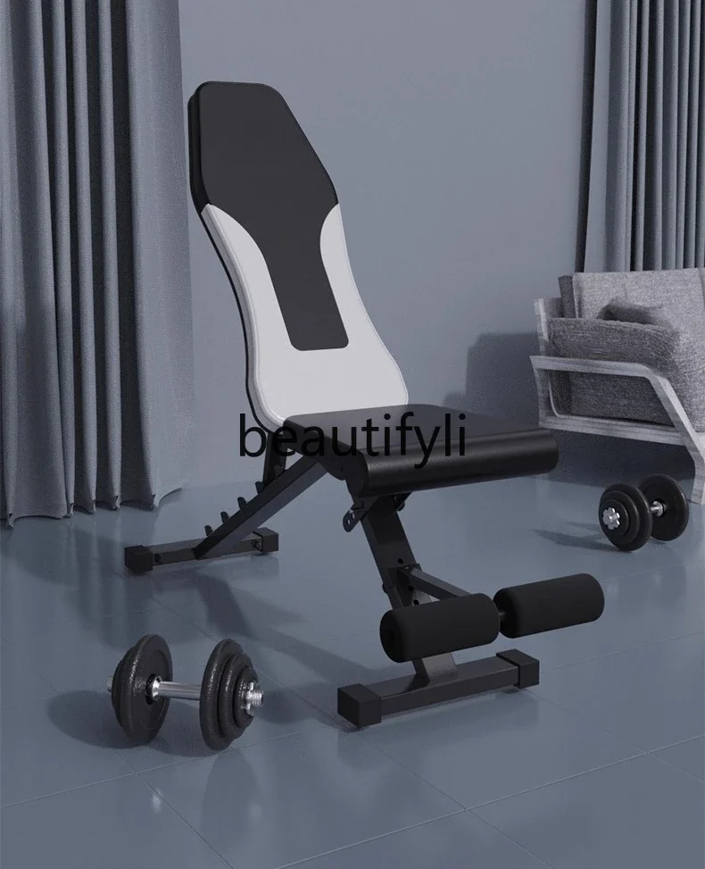 

Dumbbell stool household fitness bench push stool folding professional chair barbell tablet equipment multi-function
