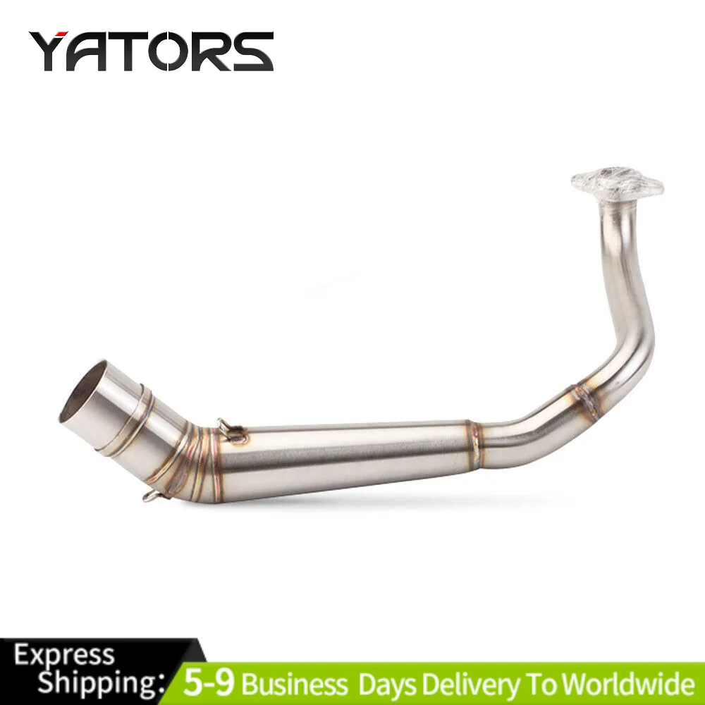 أنبوب عادم الدراجة النارية Honda PCX 125 / 150 2018-2020 مع أنبوب وصلة متوسط