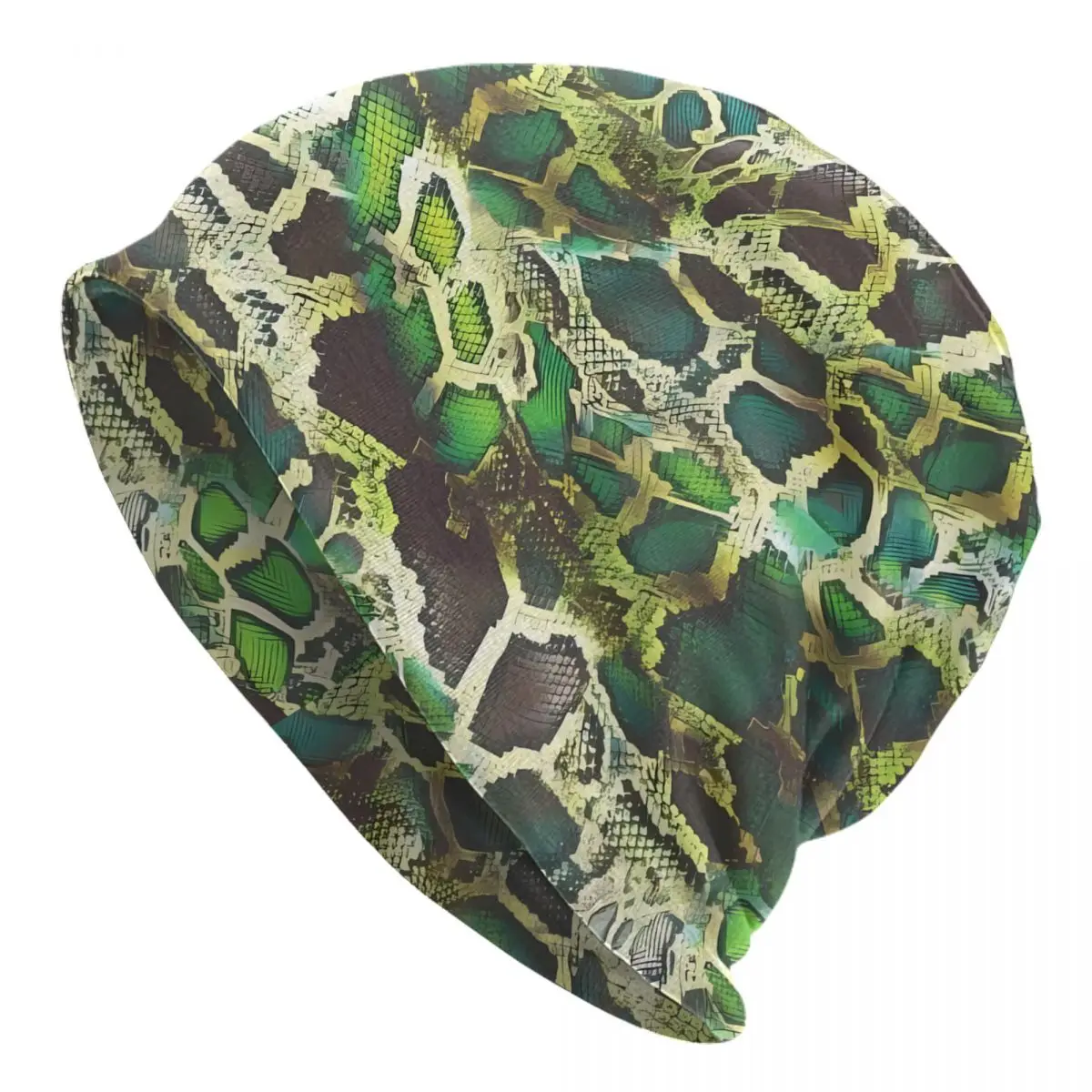 Snakeskin Beanies Caps Hat Fashion Bonnet Hats Men