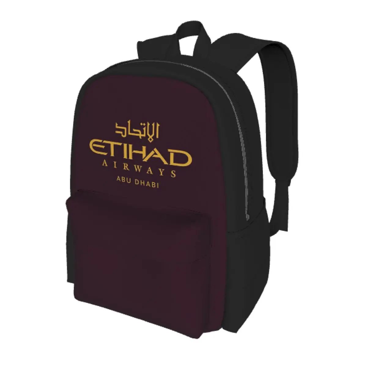 

Etihad Airways Student Backpack School Bag Hiking Travel Daypack for Boys Girls Bookbag Shoulder Bags