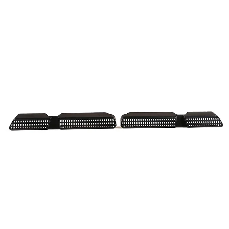 

For BMW 3 5 Series G30 G20 2018-2022 ABS Black Car Seat Outlet Air Outlet Vent Protect Trim Cover Interior Car Accessories
