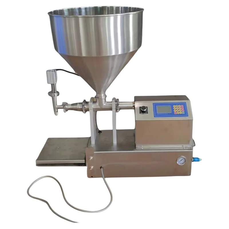 CSY-K30 Heavy-Duty Filling Unit - 30L Stainless Steel Hopper Filler For Honey/Adhesives With Memory Function