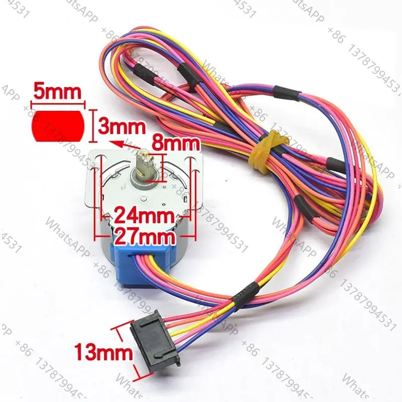 For chigo Air conditioner Synchronous Step Swing Motor Parts 24BYJ-48 DC12V