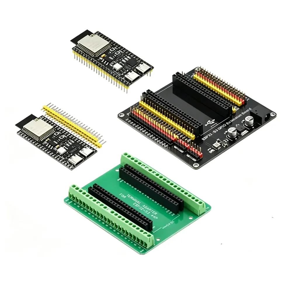 ESP32-S3 Development Board with 2.4G Wifi BT Module for AI IOT DIY ESP32-S3WROOM1 N8R2 N16R8 MCU 44Pin Type-C 8M PSRAM GPIO