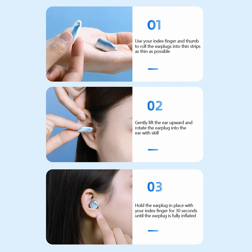 لينة رغوة الحد من الضوضاء سدادة الأذن ، الحد من الضوضاء سدادات الأذن ، والحد من الضوضاء ، وسدادات مدبب ، واقية للنوم ، والسفر ، 5 أزواج ، 10 قطعة #5