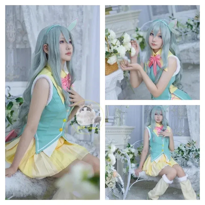 2025 Kusanagi Nene Costume Cosplay Anime Progetto Sekai Colorato Palcoscenico Paese delle Meraviglie × Showtime Parrucca da principessa Abito di Halloween