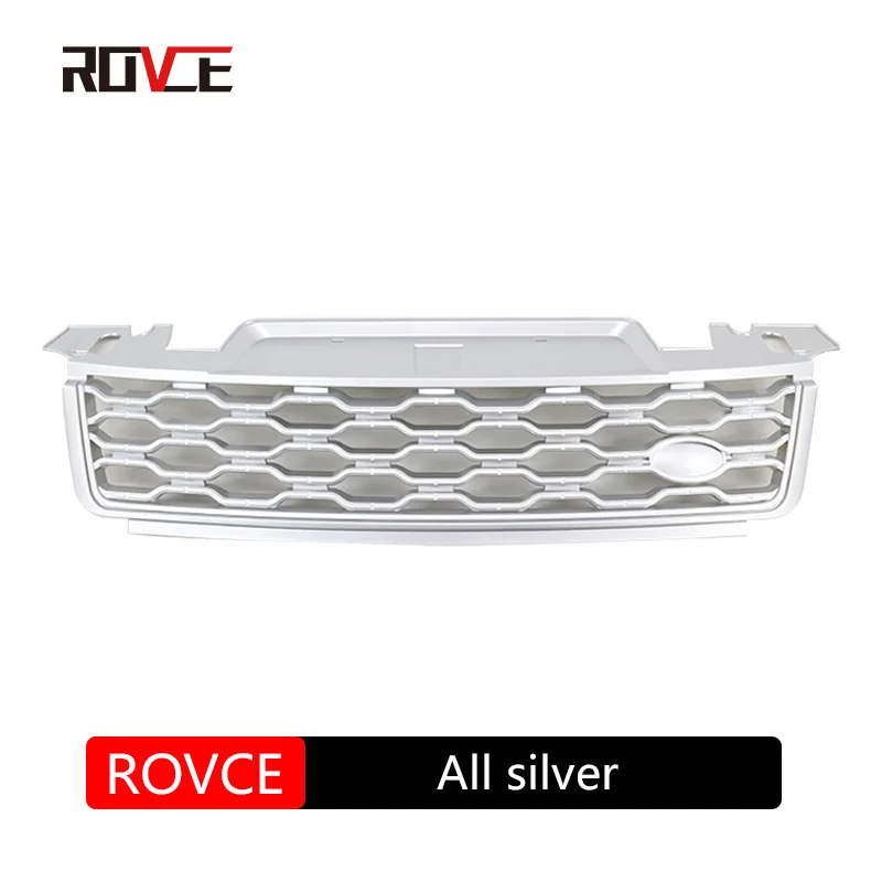 Rovce Front Grille Racing Grills Inlaat Kap Mesh Raster Voor 2018 2019 2020 2021 2022 Voor Land Rover Range Rover Sport L494