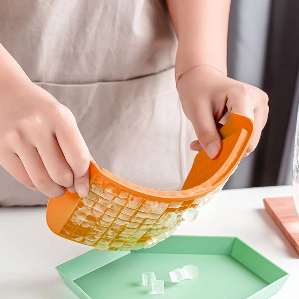 

Silicone Cube Mold Non-Stick Flexible Freezer Tray For Whiskey Beer Cocktail Coffee Chilling Small Ice Cube Trays