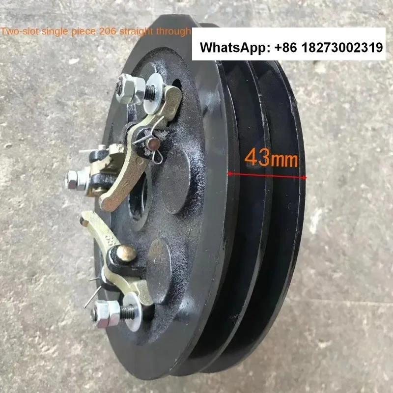 Agricultural Walking Tractor 101 111 Double-Slot Single Piece 206 Bearing Straight through 220 Clutch Assembly