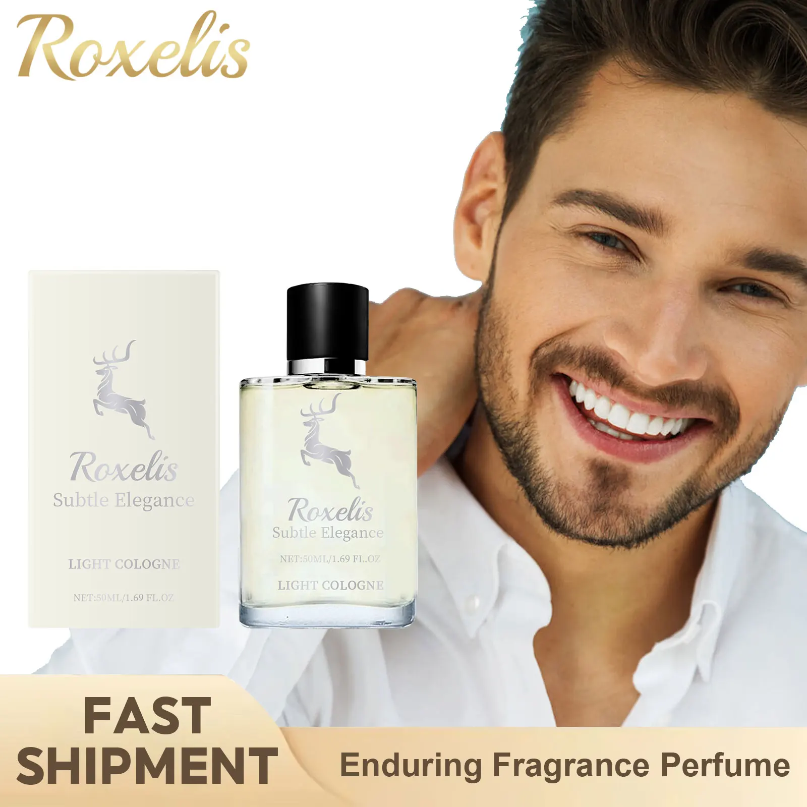 Jasmine Perfume Lasting Flower Scent Pheromone Refresh Fragrance Enjoy Elegance Unisex Attraction Elegant Cologne Essential Oil