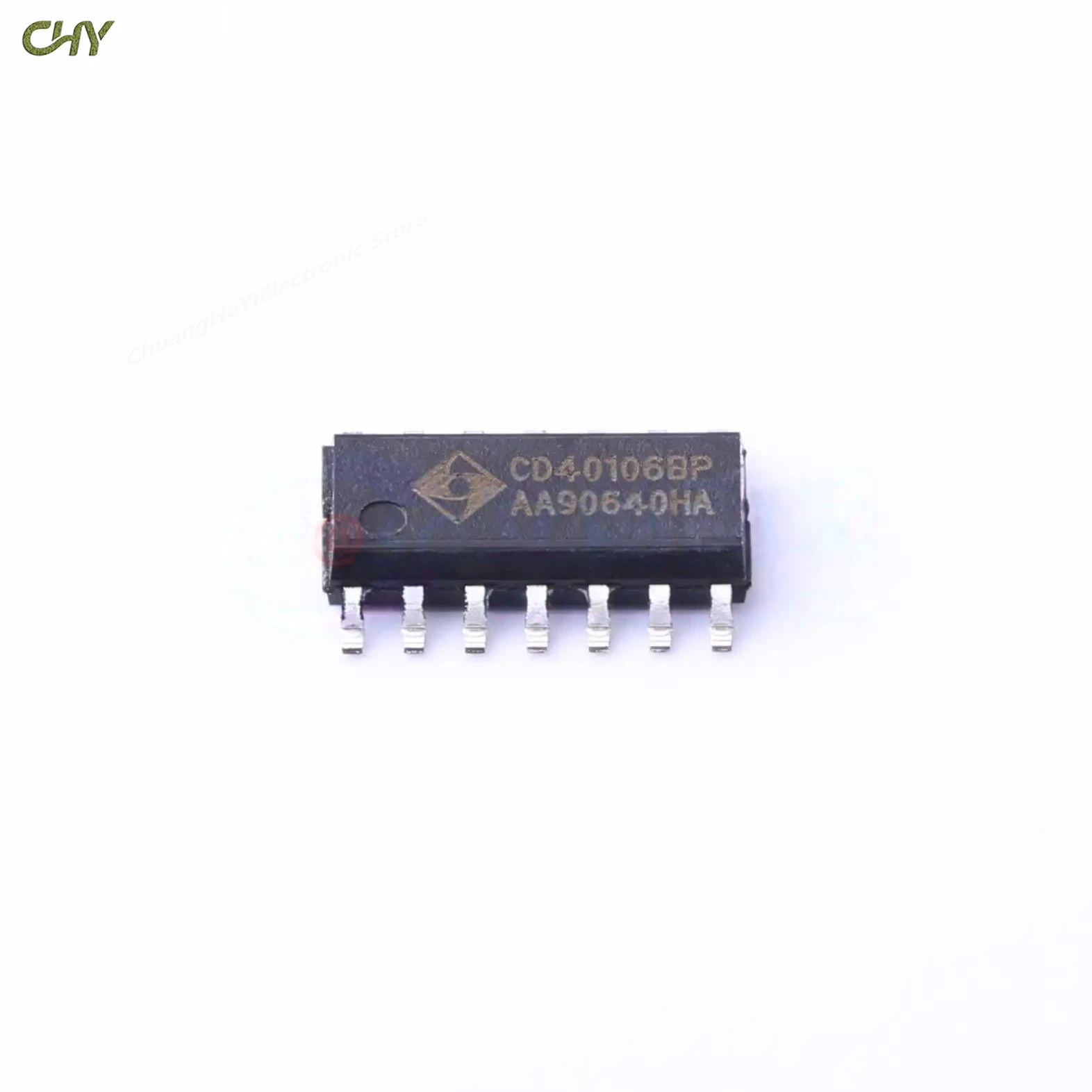 10Pcs/Lot CD40106BP 40106BP 40106 SOP-14 Six CMOS Schmitt Trigger Inverter IC Integrated Circuits Chip