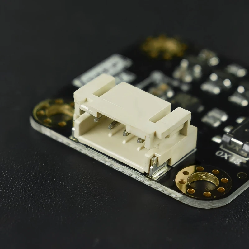 Gravity I2C LIS331HH Triple-Axis Accelerometer Module ±6g/±12g/±24g Selectable 16-Bit 3.3-5V No Soldering for Arduino