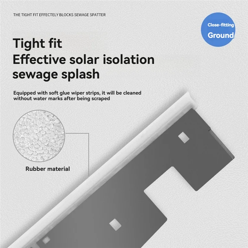 BAAM-rascador de deshuesado para Dreame H12, raspador inferior para fregador de suelo, accesorios raspador de repuesto para aspiradora